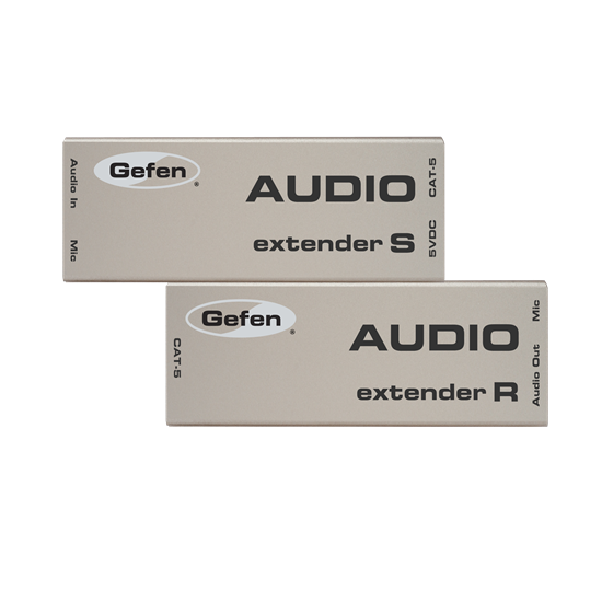 Picture of 2-way Audio Extender over one CAT-5