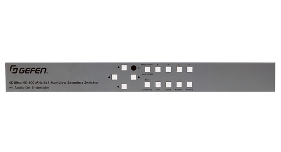 Picture of 4K Ultra HD 600 MHz 4×1 Multiview Seamless Switcher w/ Audio De-Embedder