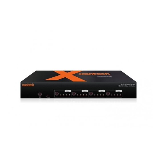 Picture of Xantech HDMI 2.0 4x4 Matrix with Audio Breakout and EDID Management